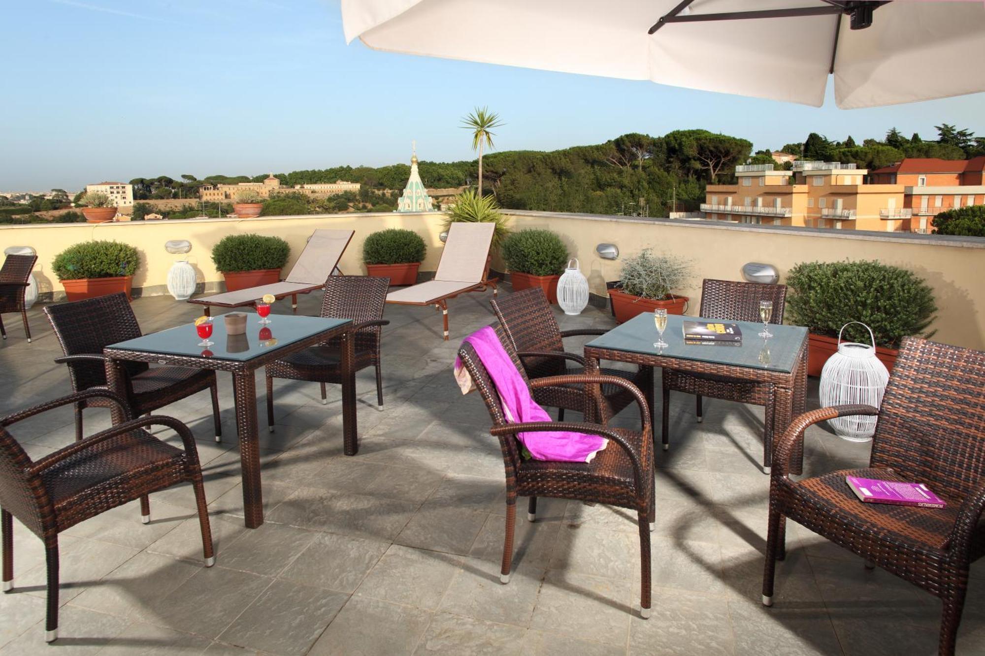 Hotel Alessandrino Rom Restaurant foto